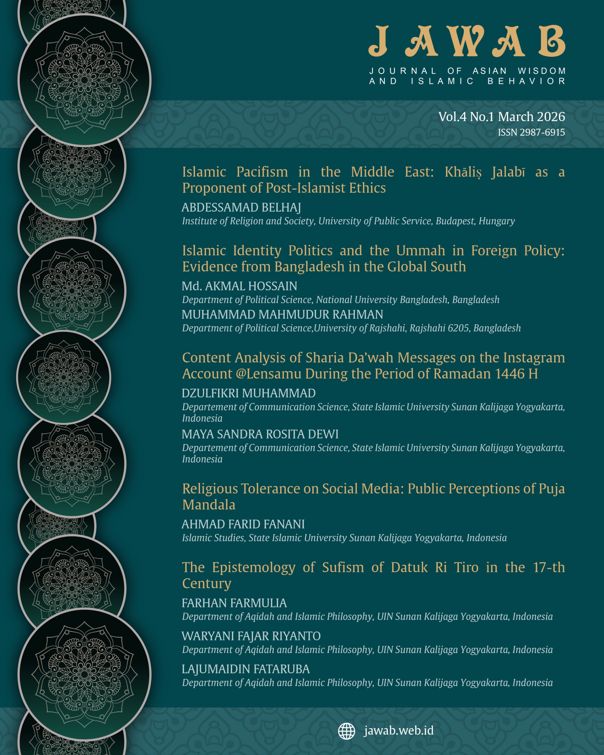 					View Vol. 4 No. 1 (2026)
				